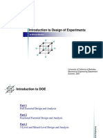 Introduction To Design of Experiments: by Michael Montero