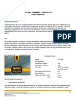 Ficha Tecnica Epoxico Primario RP 6