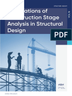 Applications of Construction Stage Analysis in Structural Design VOL 16