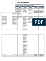 Matriz de Consistencia