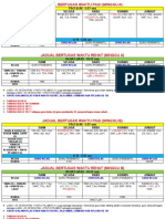 Jadual Bertugas Jan-Feb 2022