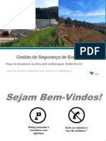 Gestão de Segurança de Barragem