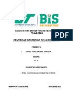 Beneficios de Un Proyecto