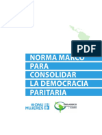 Norma Marco de Democracia Paritaria