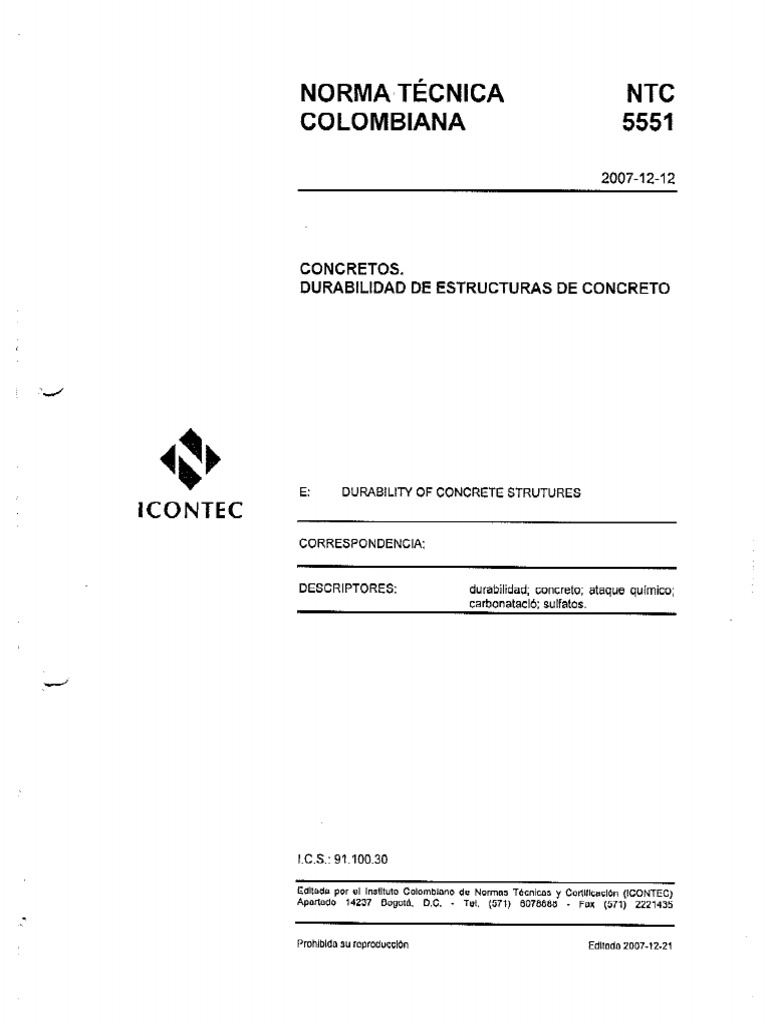 NTC 5551 | PDF