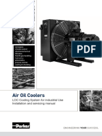 Manual LOC Air Oil Cooler - EMDC