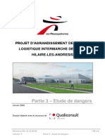 Etude de Dangers Depot Logistique