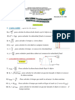 Formulario Caida Libre y L.V