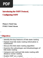 Introducing The OSPF Protocol Configuring OSPF