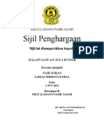 Sijil Penghargaan