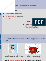 Past Simple Vs Past Continuous Grammar Guides Picture Description Exercises Teach - 123945