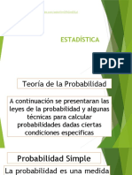 MATEMATICAS CLASE # 5 Teoría de La Probabilidad