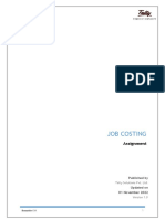 03 Job Costing Assignment Green Belt