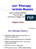 Tumour Therapy With Particle Beams: Based On Physics/0004015 Claus Grupen University of Siegen, Germany