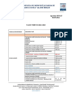 Taxe Umfcd 2022-2023