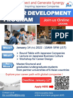 Flyer IOP Career Development Program
