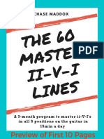 945SaLIgSzGhOzRmmGBr PREVIEW - The 60 Master ii-V-I Lines Book - A 3 Month Program To Master ii-V-I S in All 5 Positions On The Guitar in 15min A Day