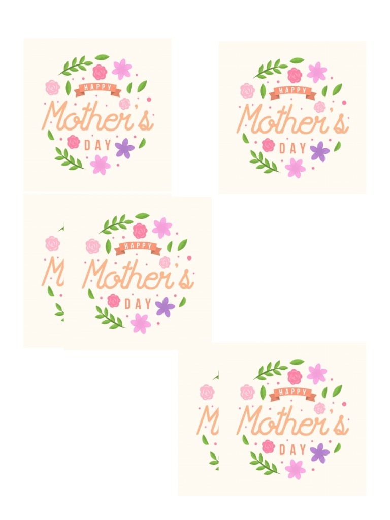 Happy Mothers Day | PDF