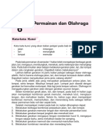 Materi PJOK Kelas 3 Bab 6 Permainan Dan Olahraga