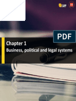 Chapter 1 - Business Political and Legal Systems..