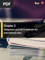 Chapter 5 - Obligations and Risk in Contracts For International Sales