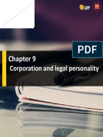 Chapter 9 - Corporations and Legal Personality