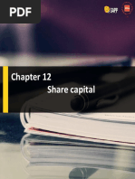 Chapter 12 - Share Capital