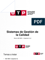 ISO 9001 Capítulos 5 y 6 Gestión Calidad