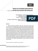 Transformasi Alfa Pinena Dari Minyak Terpentin