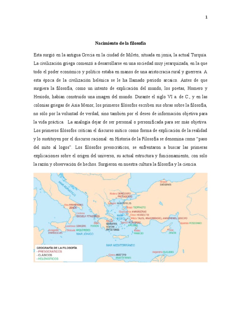 Del Mito Al Logos | PDF | Antigua Grecia | Pensamiento