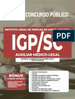 Auxiliar Médico-Legal: Apostila Completa para Edital IGP-SC 2021