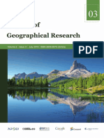 Journal of Geographical Research - Vol.2, Iss.3