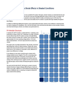 Bypass Diode Effect in Shading Conditions