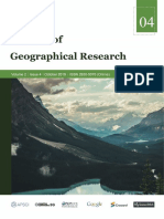 Journal of Geographical Research - Vol.2, Iss.4