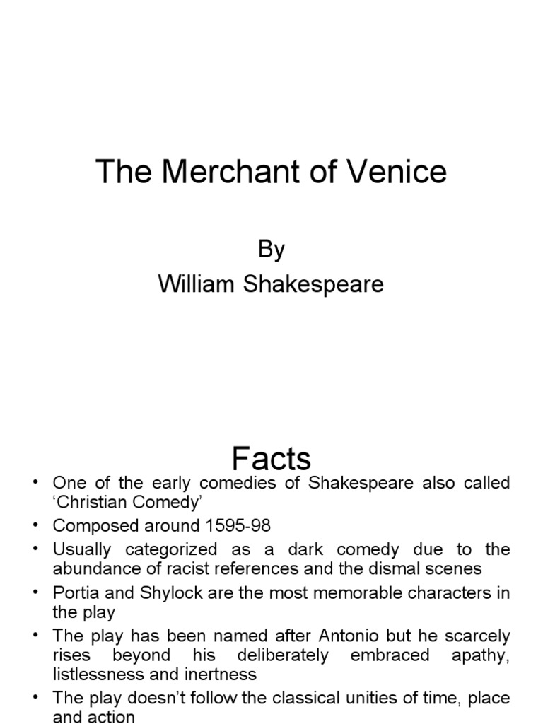 The Merchant of Venice PDF The Merchant Of Venice Shylock