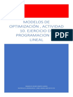 Actividad 7.ejercicios de Programación No Lineal