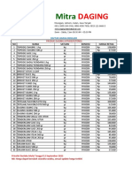 Price List Retail September 2022