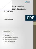 Penatalaksanaan Spesimen COVID 19 Dikonversi