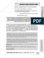 El Procedimiento Administrativo Sancionador - Caracteres y Etapas - Autor José María Pacori Cari