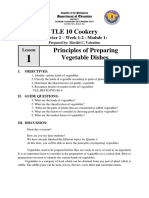 TLE 10-Cookery - Q2 - W1-2 - M1 - LDS - Principles-of-Preparing-Vegetables - JRA-RTP
