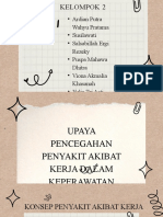 Kelompok 2 (K3 Upaya Pencegahan Penyakit Dalam Keperawatan) .