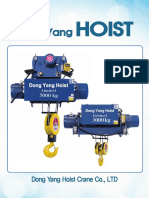 Dong Yang Hoist Catalogue