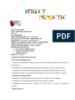 Proiect Didactic - AVAP