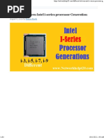 Intel CPU Socket Types - Intel Processor Socket List With Photos | PDF ...