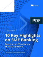 10 Key Findings Efma Survey Sme Banking July 2021