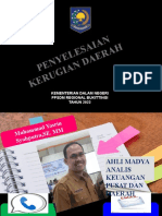 Kerugian Daerah Bendahara