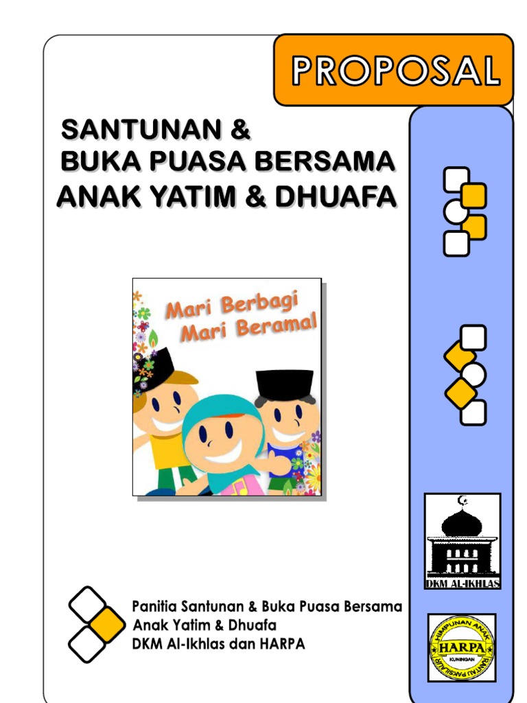 Proposal Santunan Anak Yatim Dhuafa