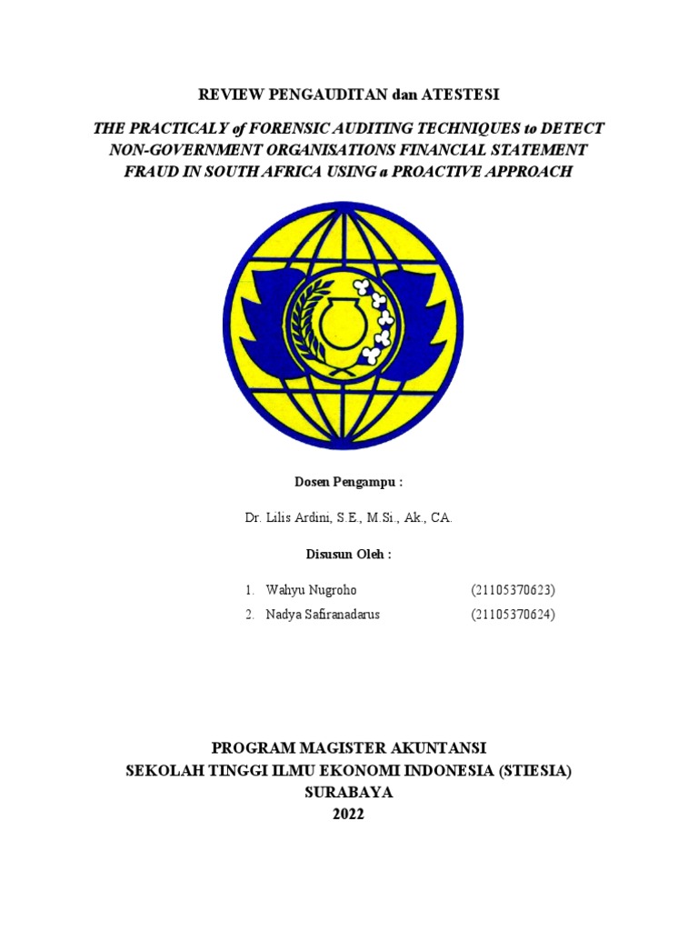 Kel 04 review pengauditan dan atestesi pdf