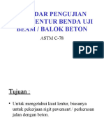 Astm-c.78 Flexural Strength