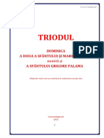 Triod Duminica 2